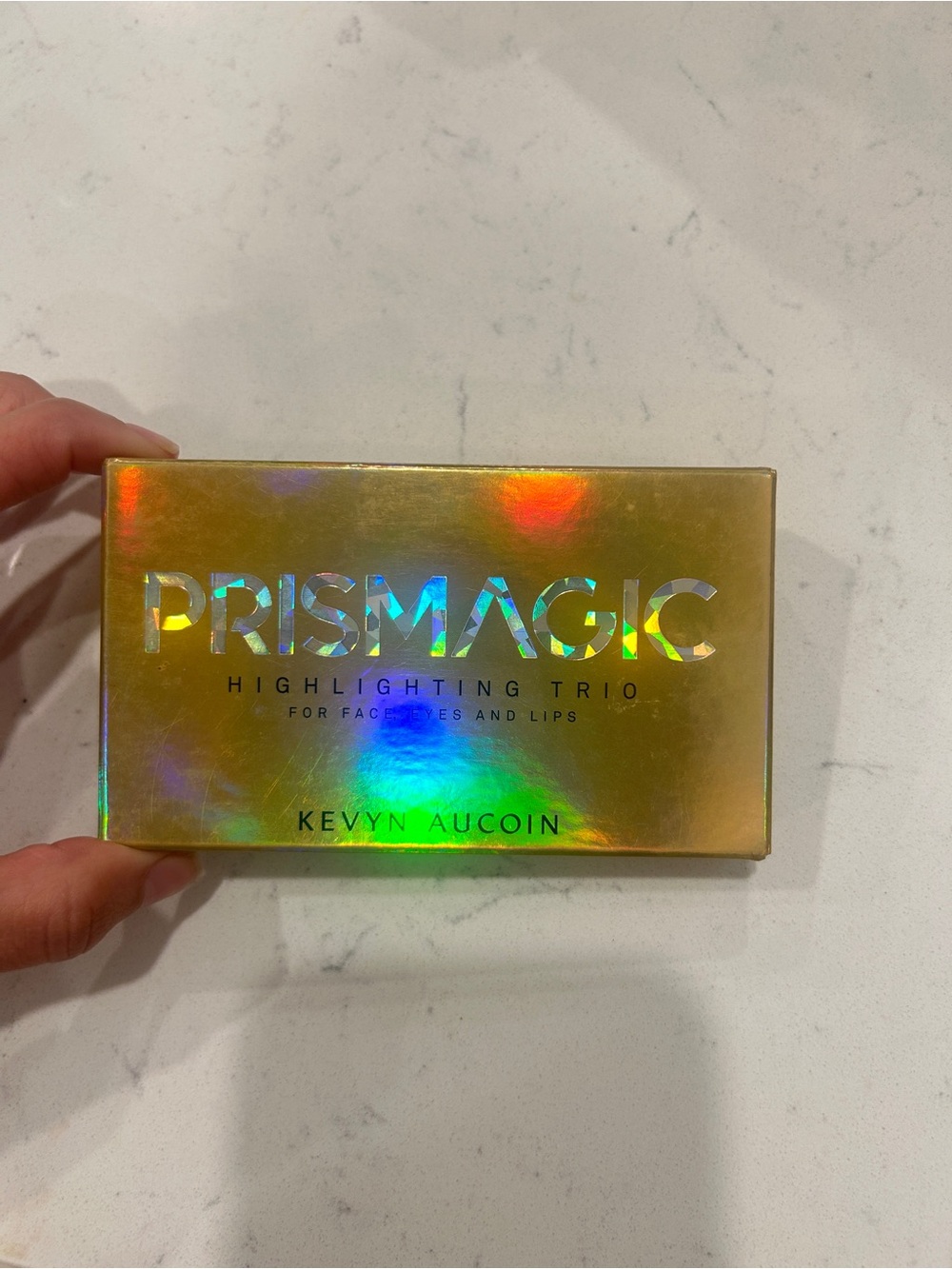 Kevyn Aucoin Prismagic Highlighting Trio - Holographic Gold NWT